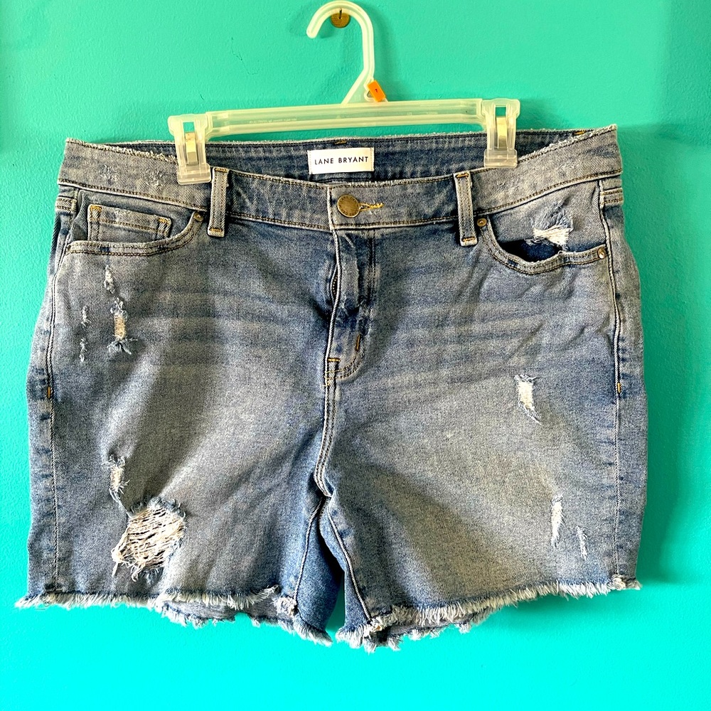 Lane Bryant Magic Waistband shorts 14